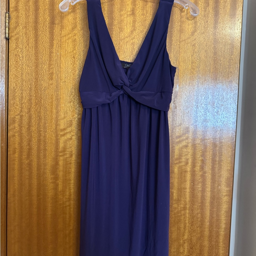 Y2K Jessica Elegant Purple Sleeveless Dress